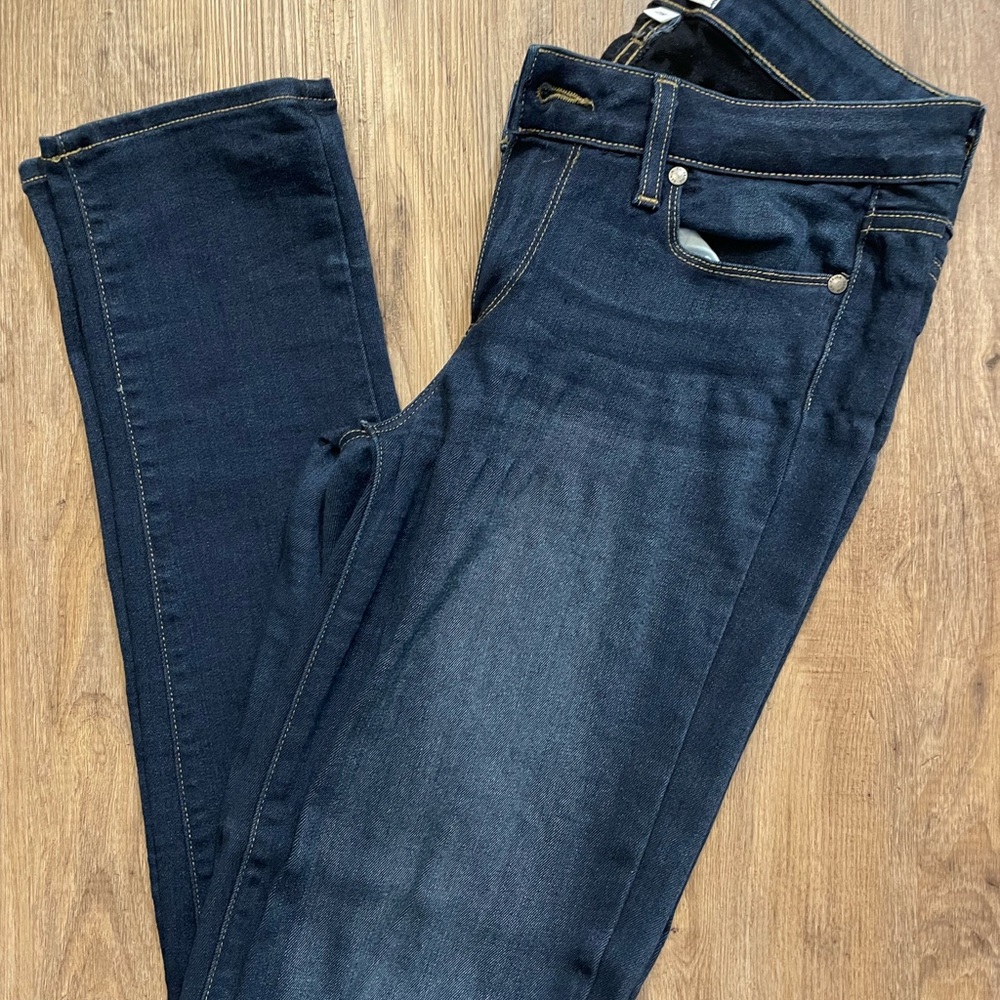 Paige blue jeans, size 28